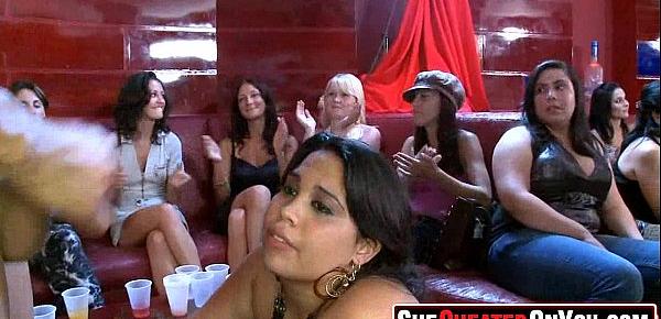  28 Cheating wives at underground fuck party orgy!16